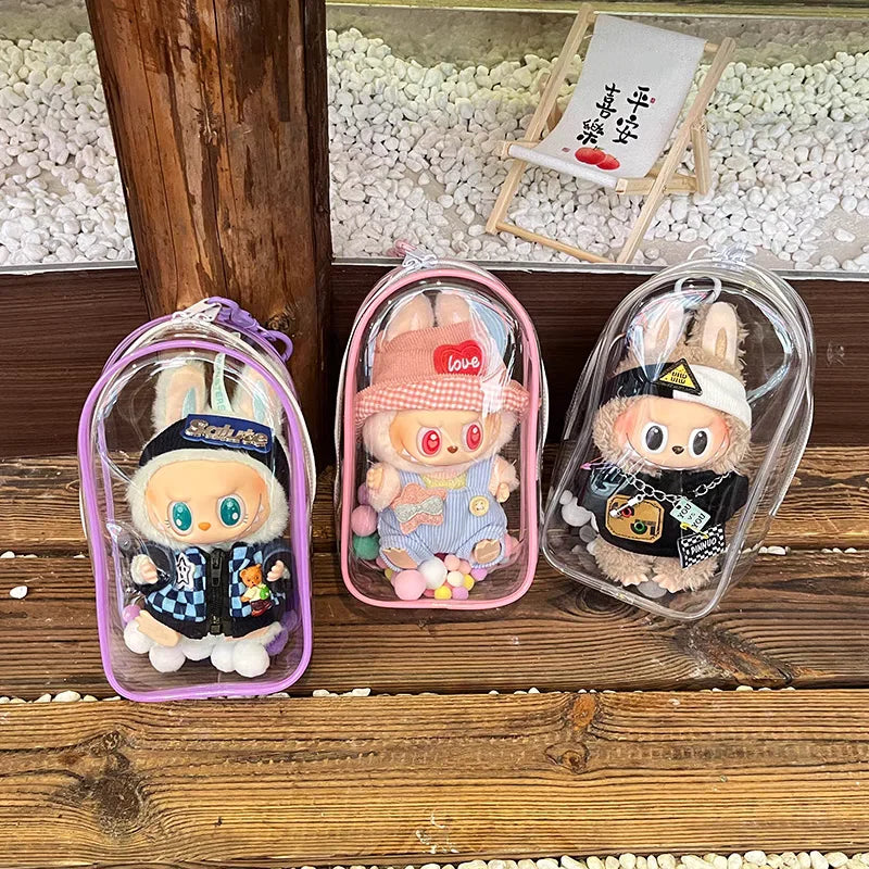 Labubu Colorful Transparent Protector Case