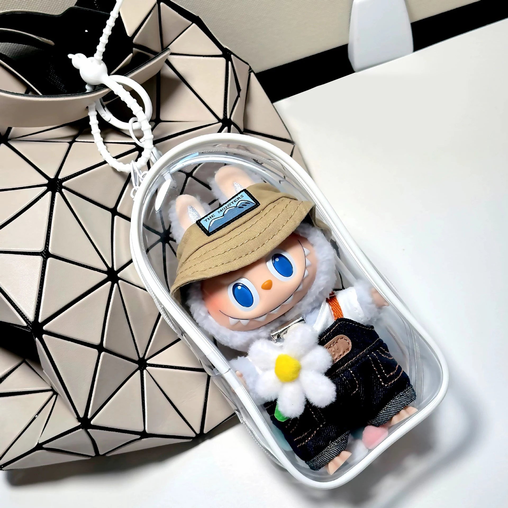 Labubu Colorful Transparent Protector Case
