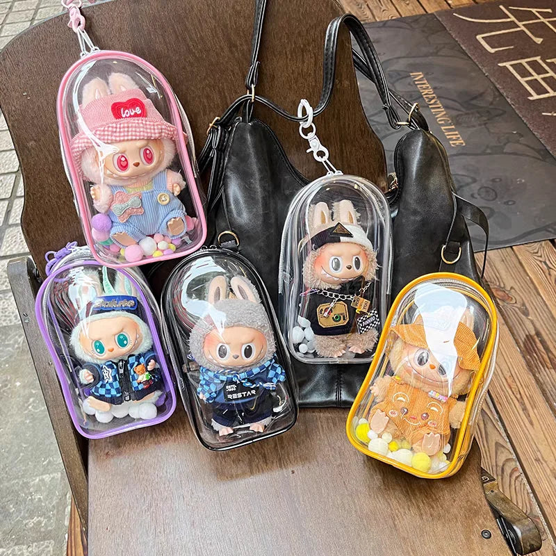 Labubu Colorful Transparent Protector Case