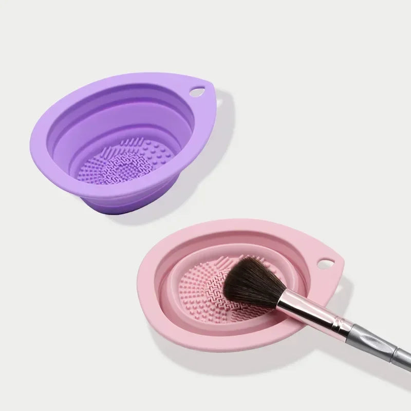 Silicone Makeup Brush Cleaning Bowl