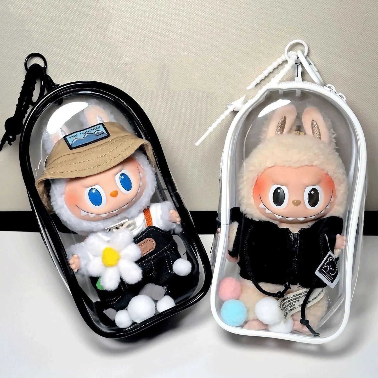 Labubu Colorful Transparent Protector Case