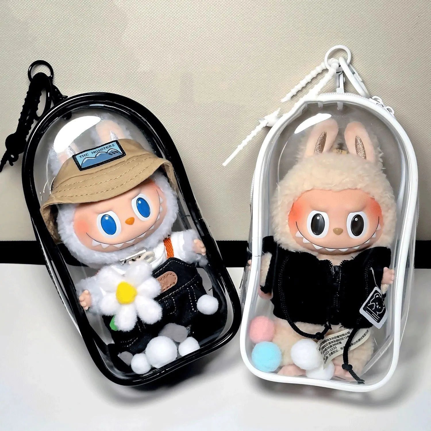 Labubu Colorful Transparent Protector Case